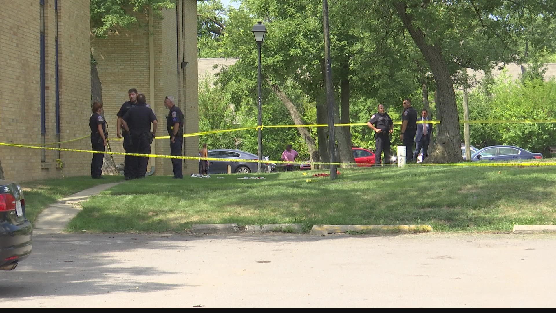 That shooting happened behind Greenway at Indy Town Apartments.