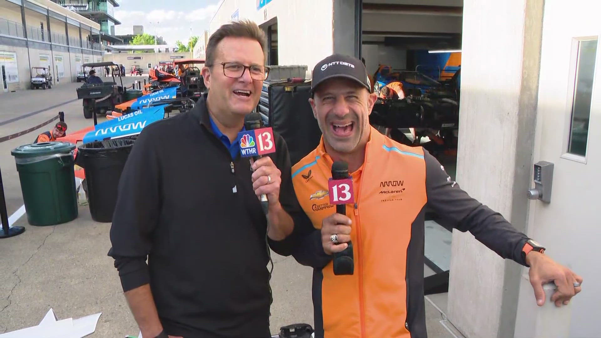 13Sports director Dave Calabro recaps the Sonsio Grand Prix with 2013 Indy 500 winner and 2004 IRL champion Tony Kanaan in Gasoline Alley.