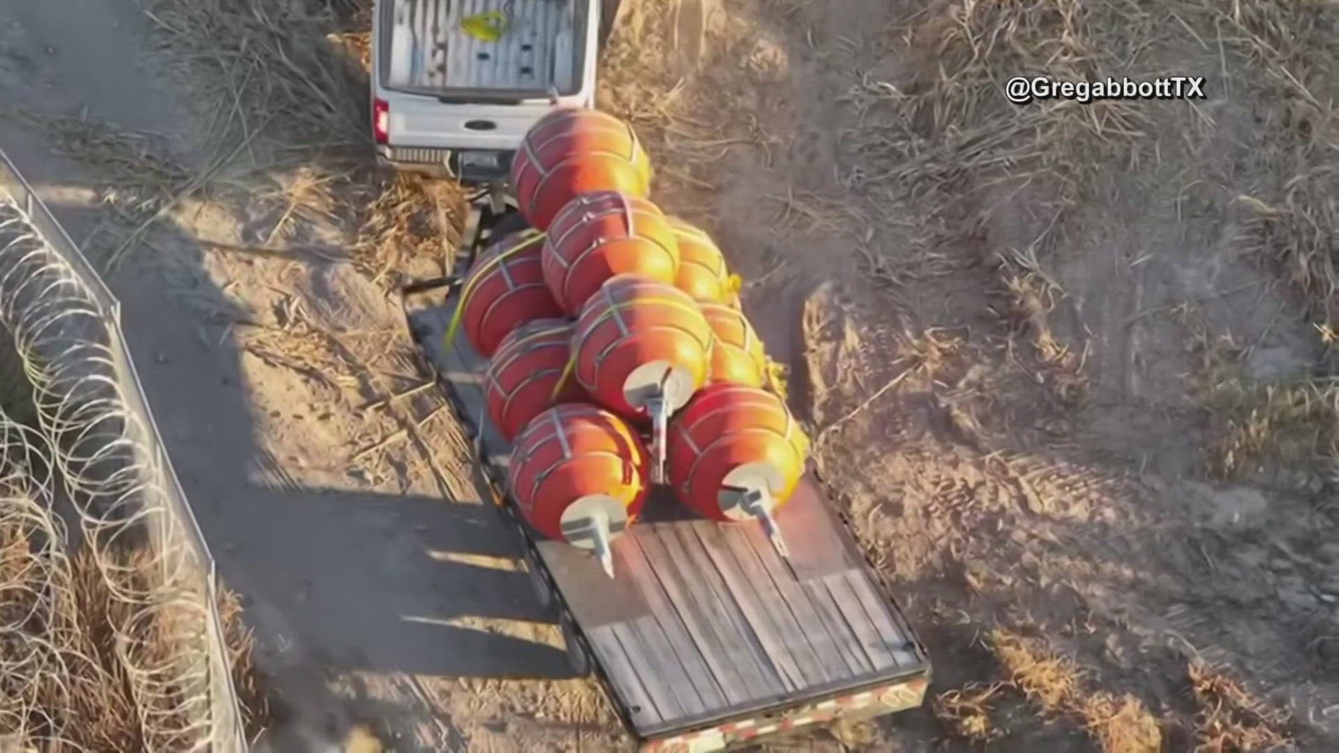 Gov. Greg Abbott announced that more buoys were placed along the Texas-Mexico border in an effort to deter illegal immigration.