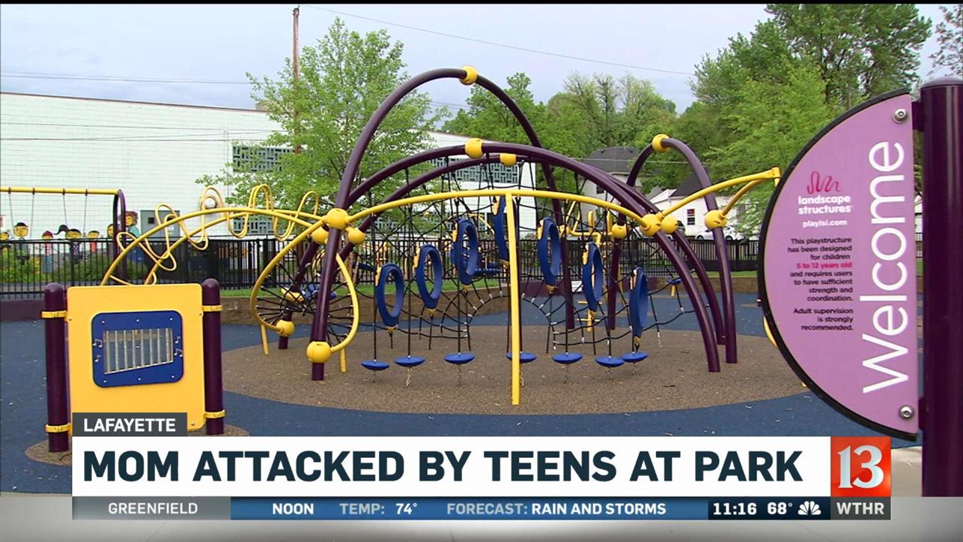 Mom Attacked by Teens at Lafayette Park