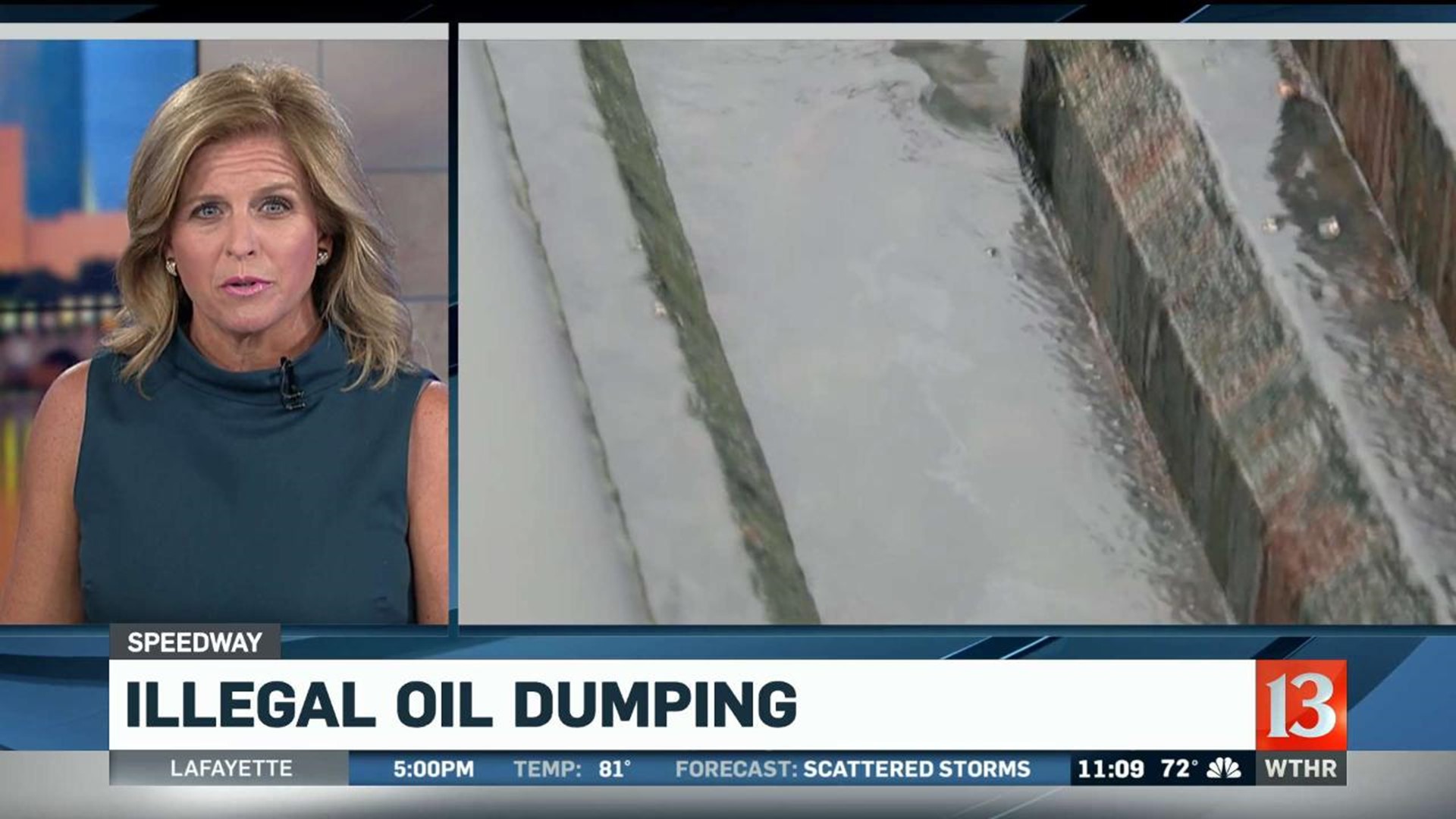 Illegal Oil Dumping