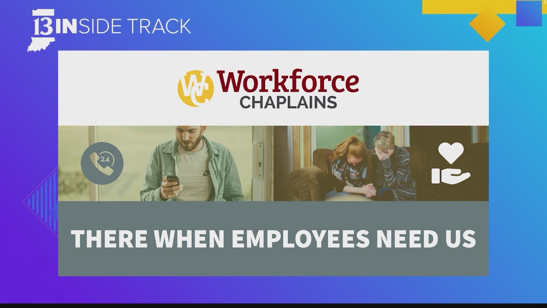 The power of prayer and spiritual support are two of the benefits of the workforce chaplain program.