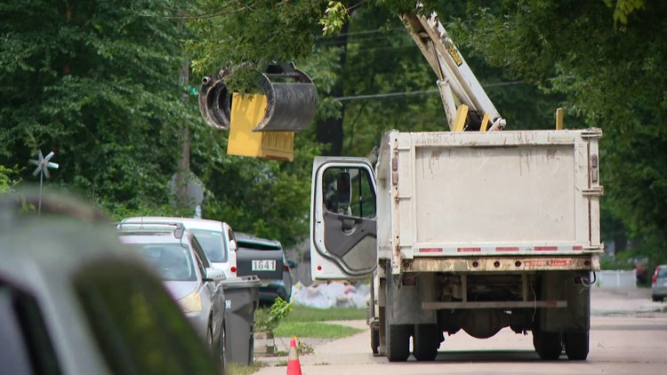 Read Ravenswood neighborhood continues to clean up as Indiana waits to hear FEMA decision