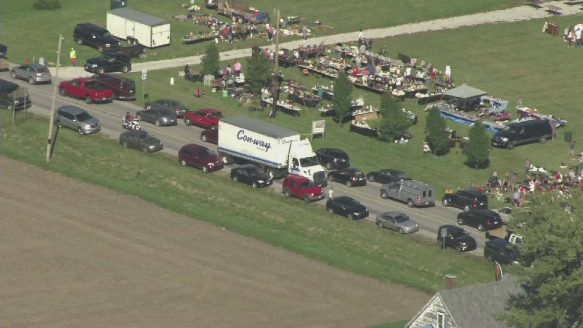 If you want to take a trip to Parke County this weekend you can check out the Covered Bridge Festival.