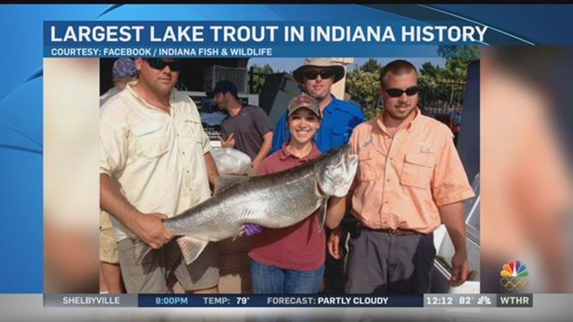 Largest Lake Trout in IN History