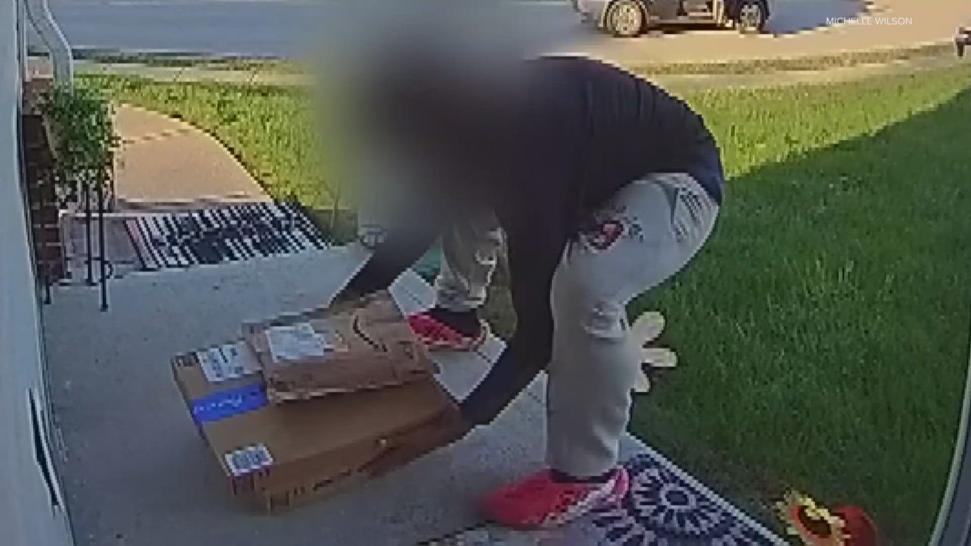 A mother ordered her daughter decorations for her baby shower, but the packages were stolen before they could even be opened.