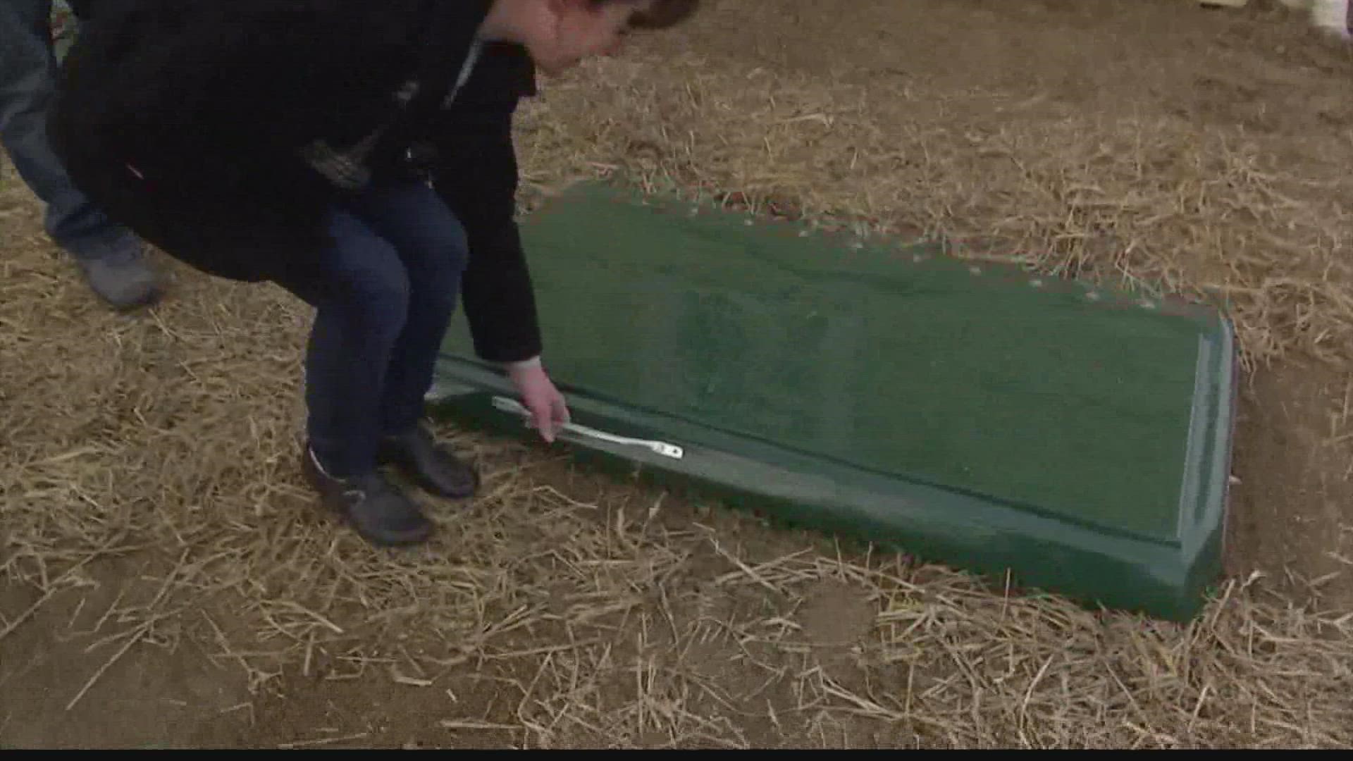 A Kokomo woman has taken an extra step to keep her family safe from storms.