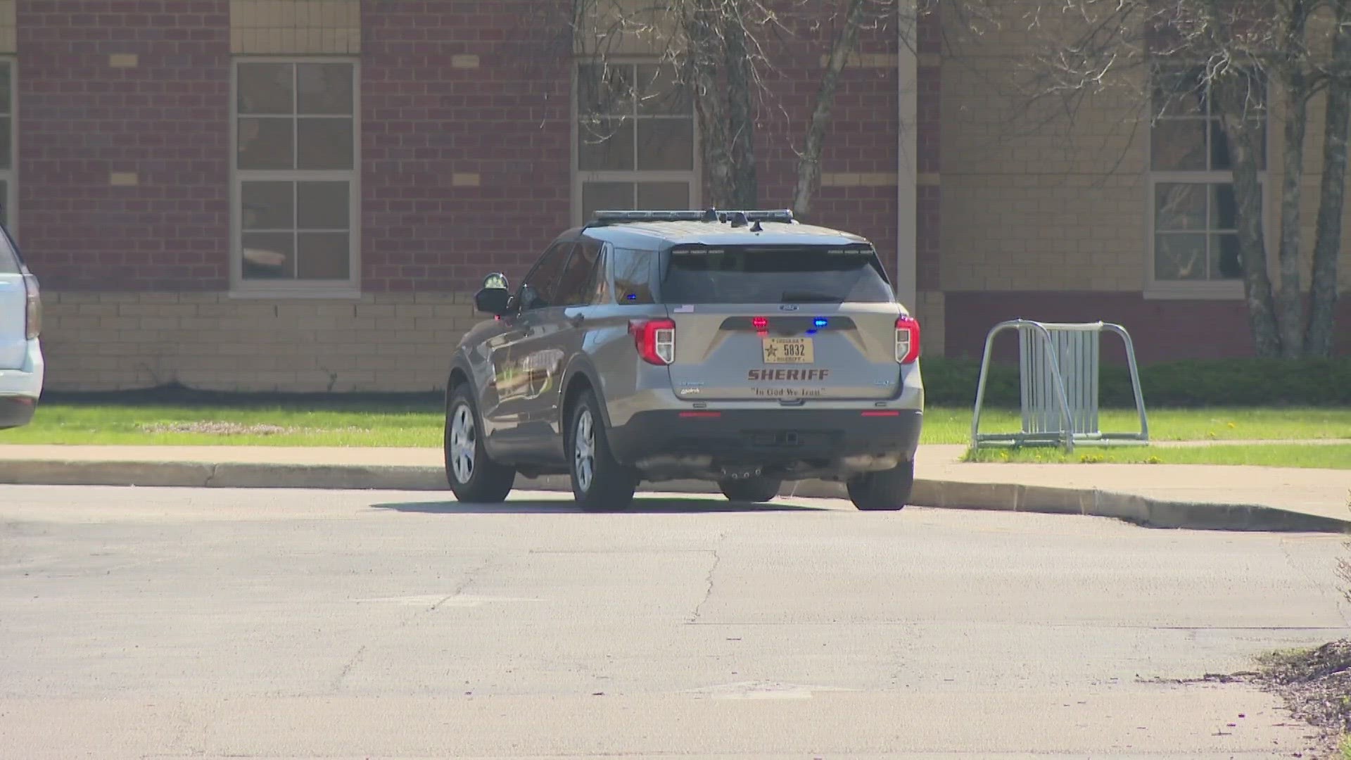 Sheriff's deputies surrounded Boone meadow elementary after someone found a "suspicious beeping object" around 7 this morning.