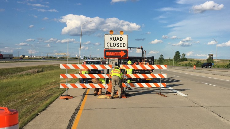 INDOT reopens I-70 lanes between airport and South Split 5 days early ...