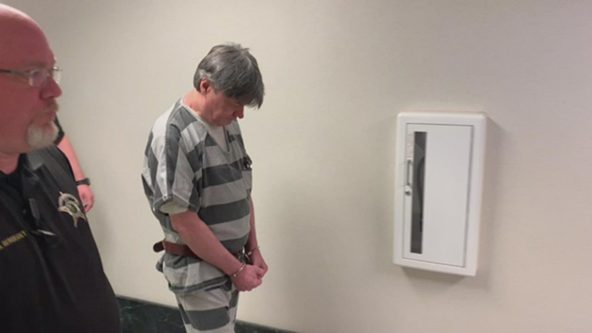 Steven Ray Hessler was convicted in early March of 19 felony charges for crimes against 10 victims between 1982-85.