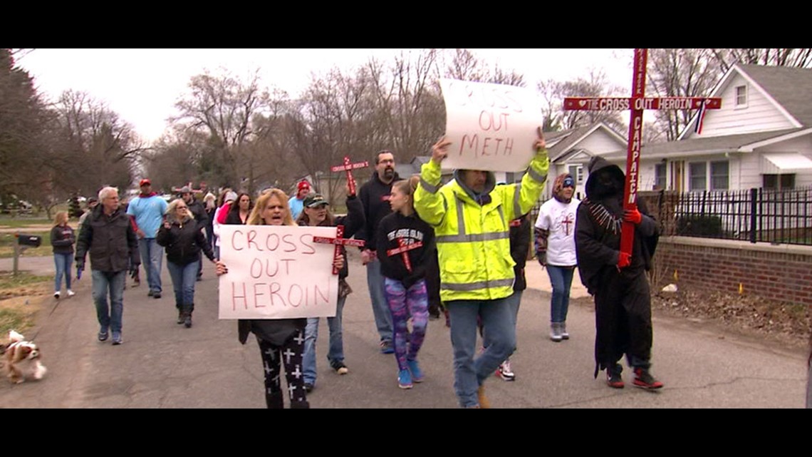 Ravenswood march carries message of hope for addicts and families