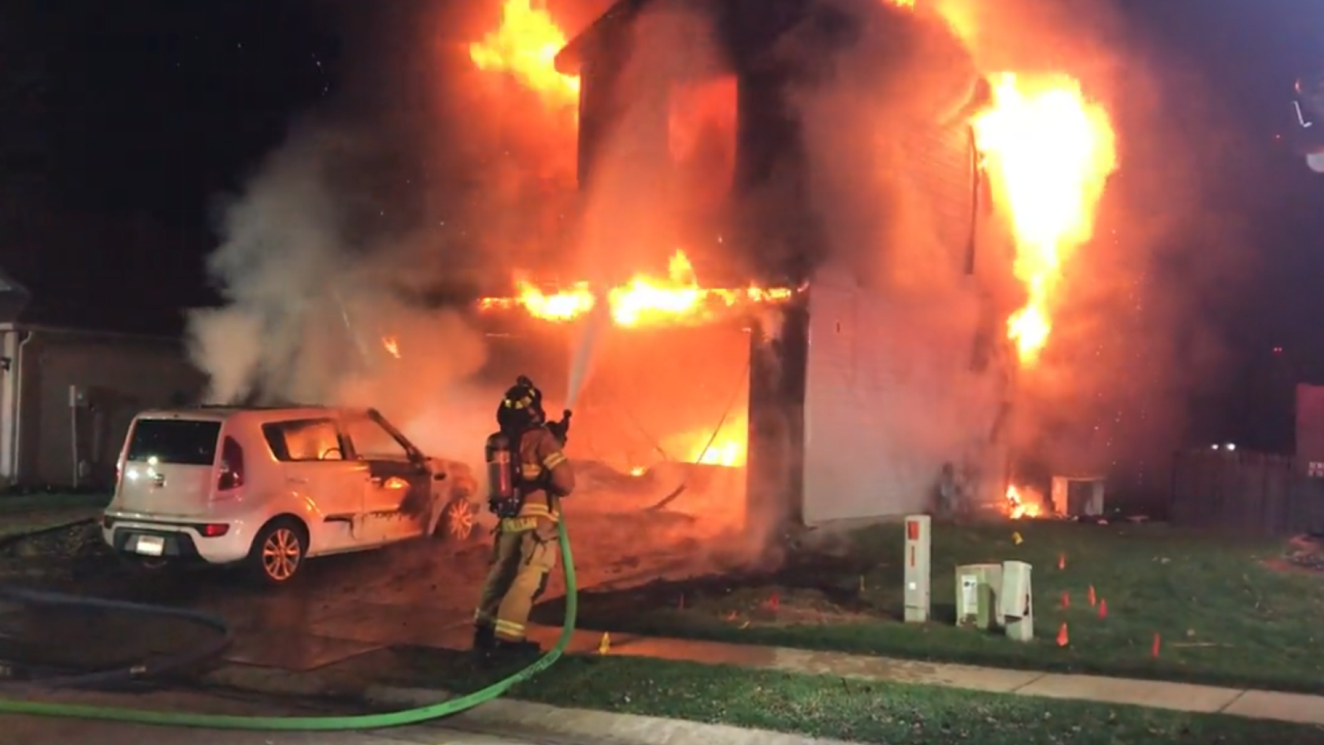A house fire in Noblesville Monday evening did extensive damage and claimed the lives of five pets.