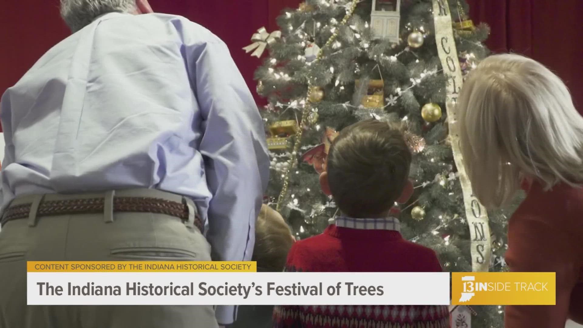 Join in the holiday festivities at the Indiana Historical Society's Festival of Trees