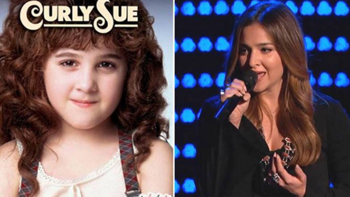 'Curly Sue' can sing! 90s child star Alisan Porter wows 'The Voice