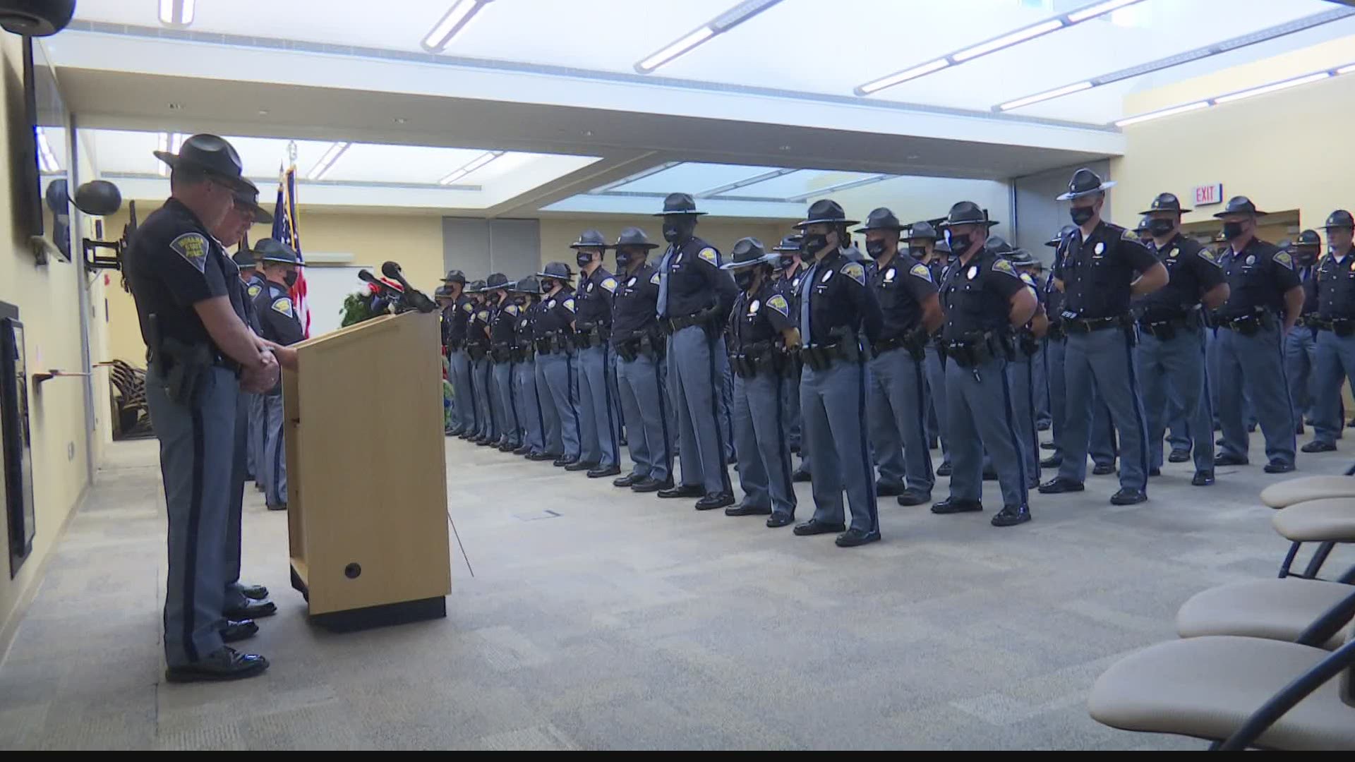 The annual service honors fallen officers.