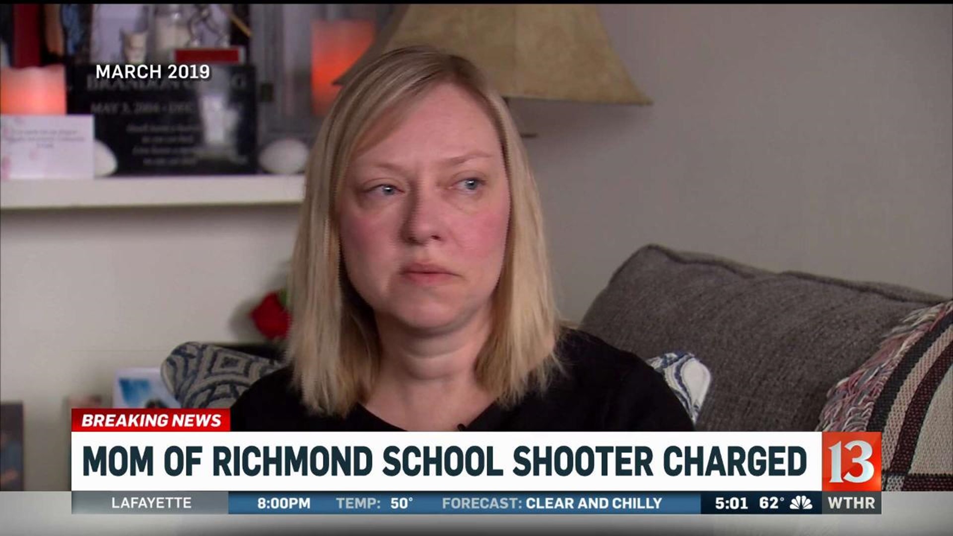 Mom of Richmond school shooter charged