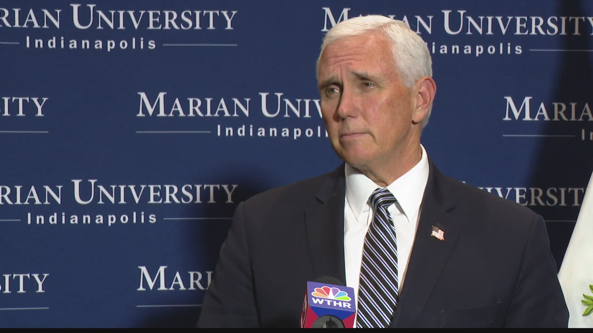 In an exclusive interview with 13News, Vice President Mike Pence discussed the impact of coronavirus in Indiana.