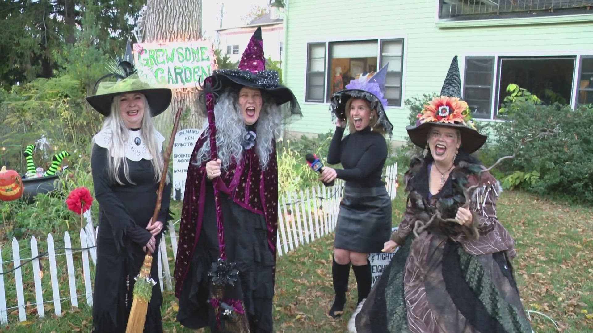 The witches will be at the 2023 "Historic Irvington Halloween Festival" Saturday, Oct. 28.