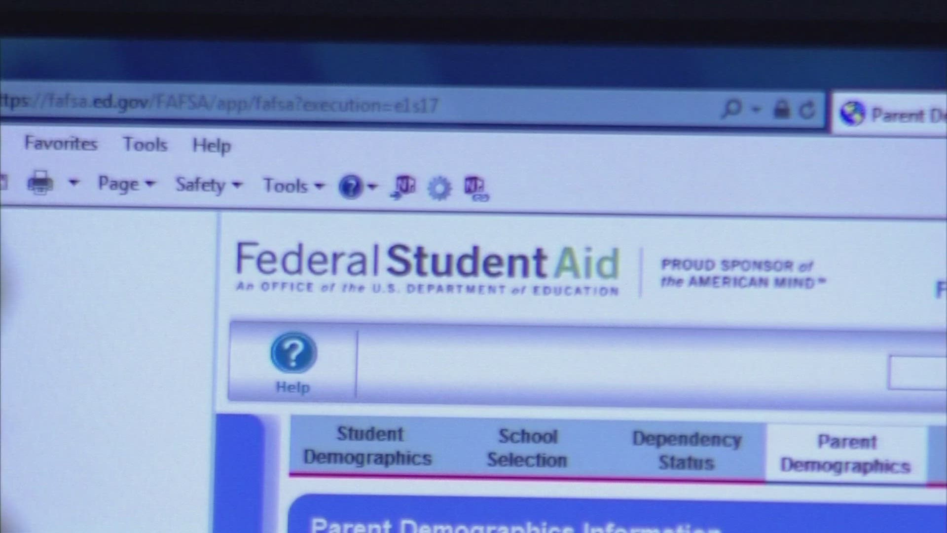 When does FAFSA open 2023?