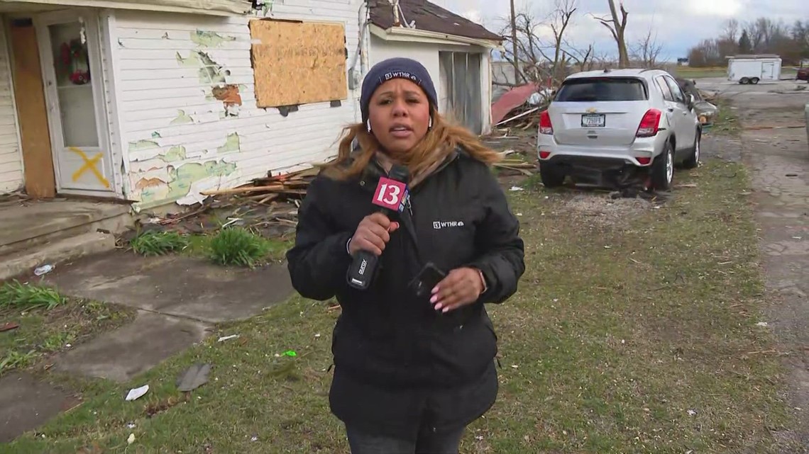 CLOSER LOOK Storm damage in Grant County, IN, hit hard by overnight