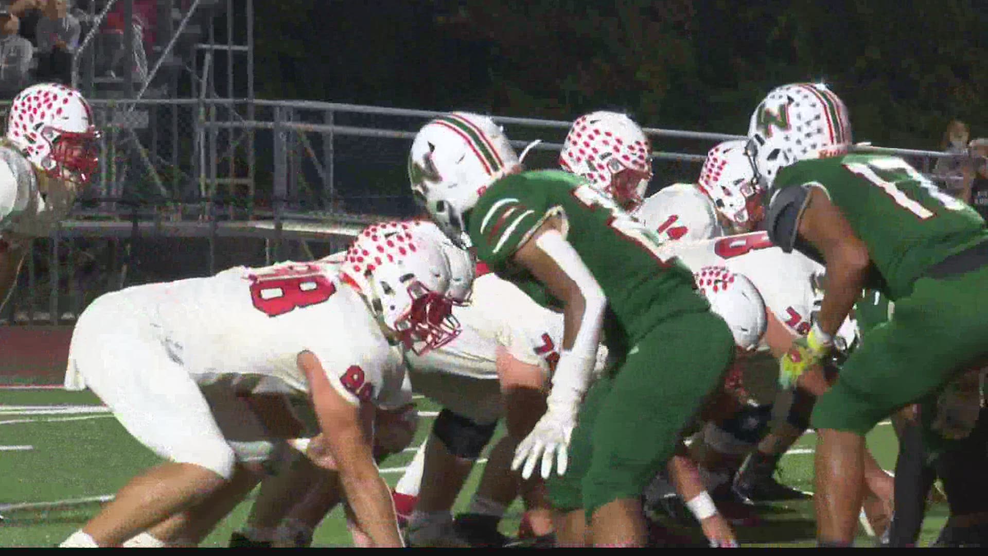 Top-ranked Center Grove remains undefeated after a win Friday night on the road.