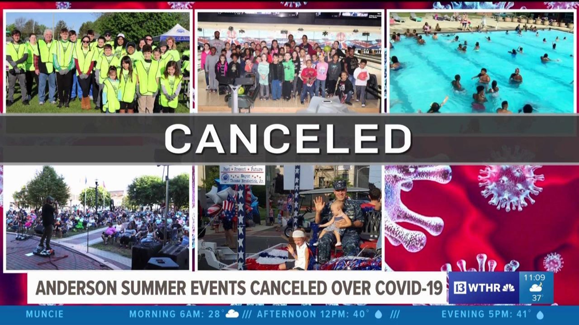 Summer events canceled