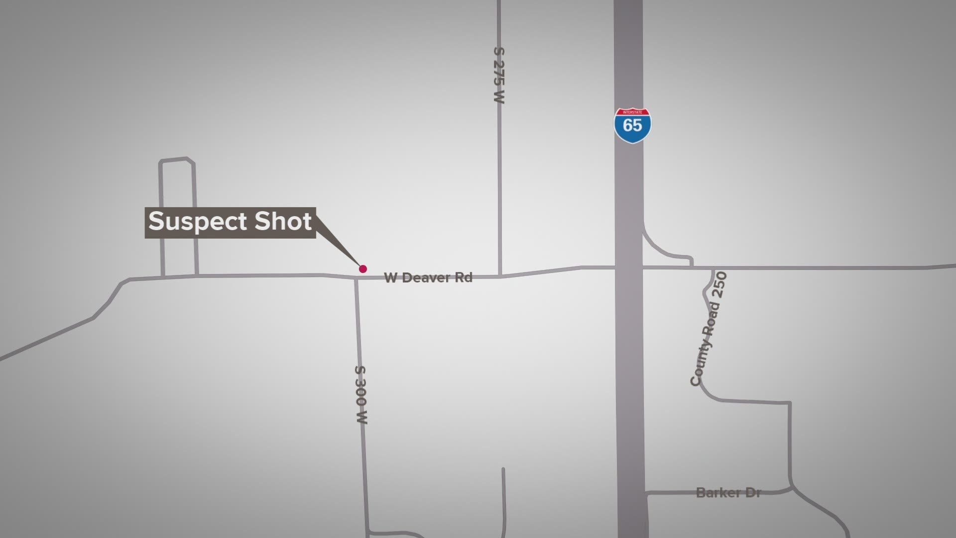 Indiana State Police say a Nineveh man was shot and killed Wednesday after he fired shots at officers during a pursuit.