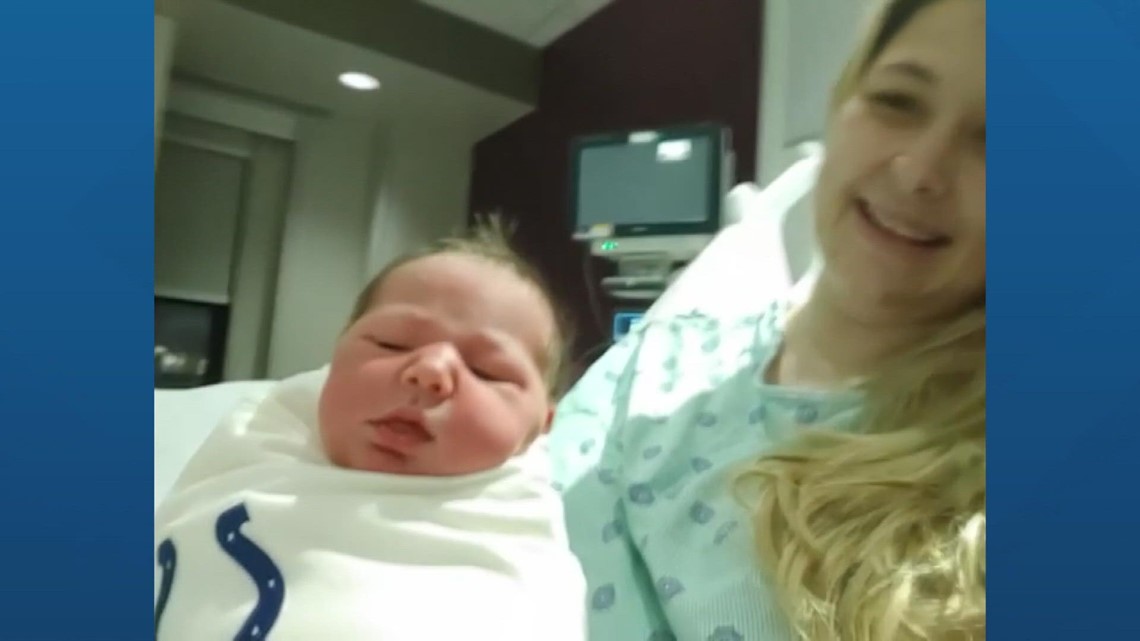 Speedway Mother Delivers Her Own Baby | Wthr.com