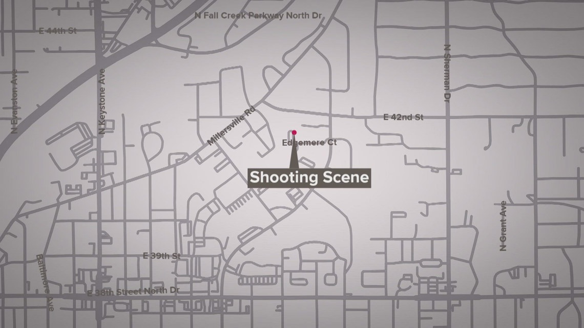 Male dead, 4 detained after shooting on Indianapolis' northeast side
