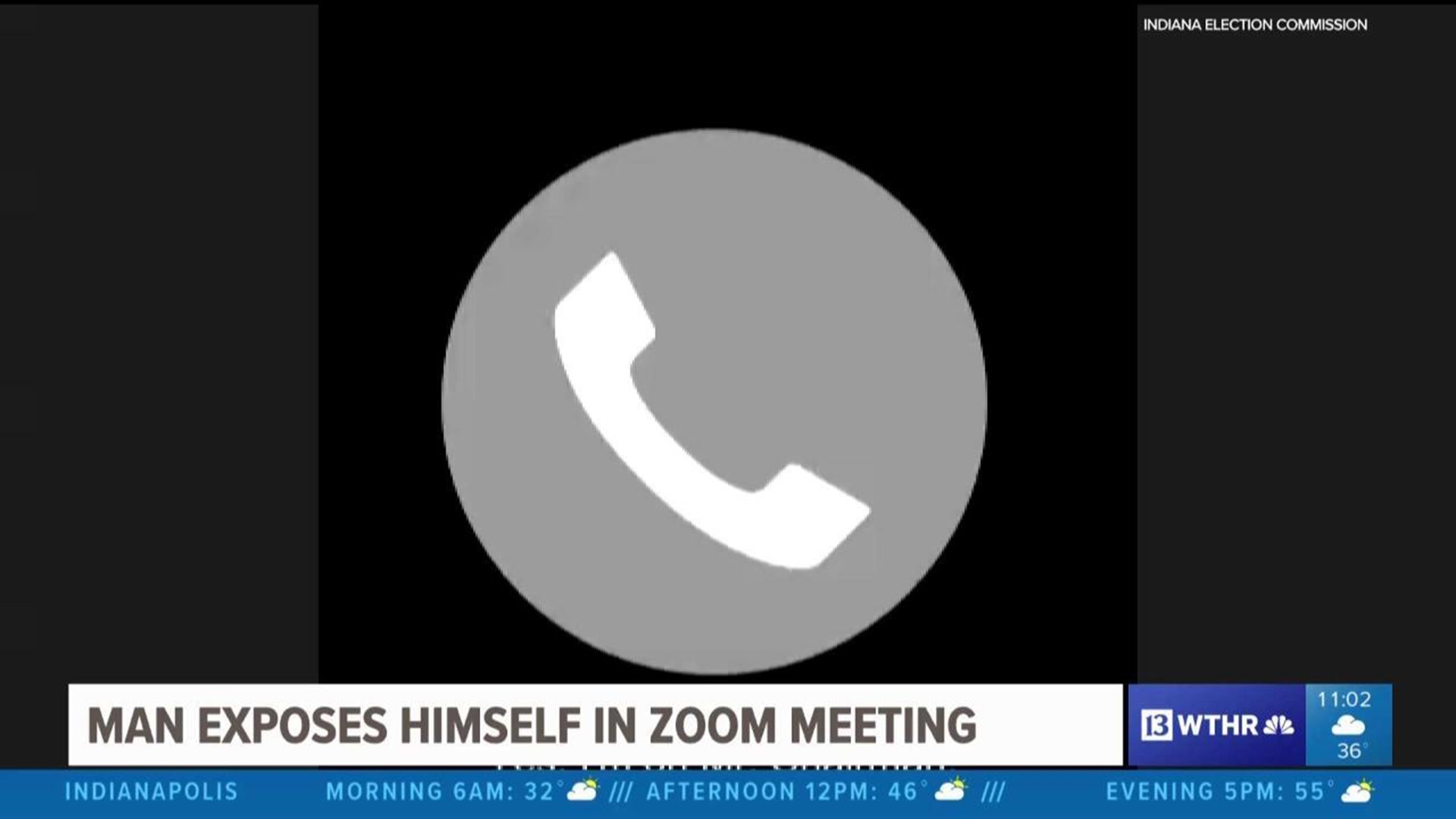 Man exposes self during Zoom meeting