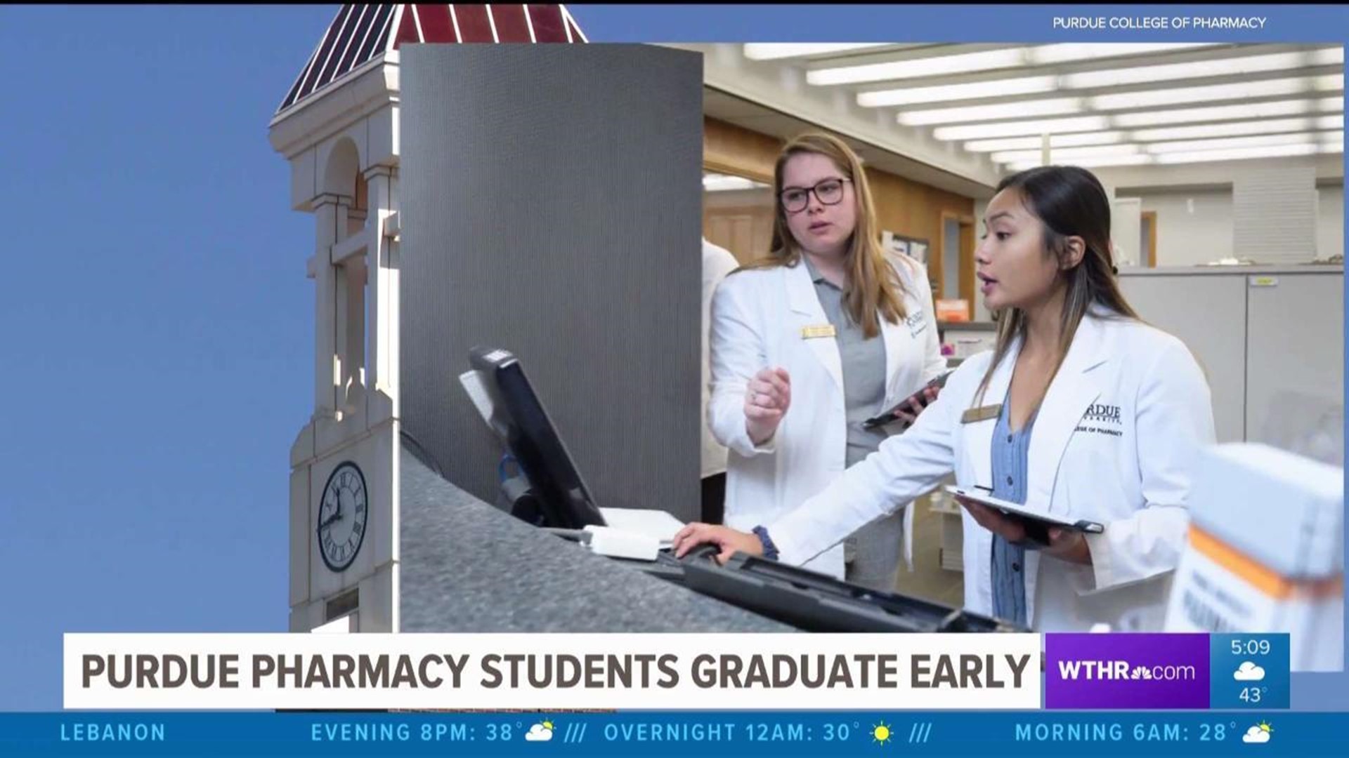 Purdue pharmacy students to graduate early