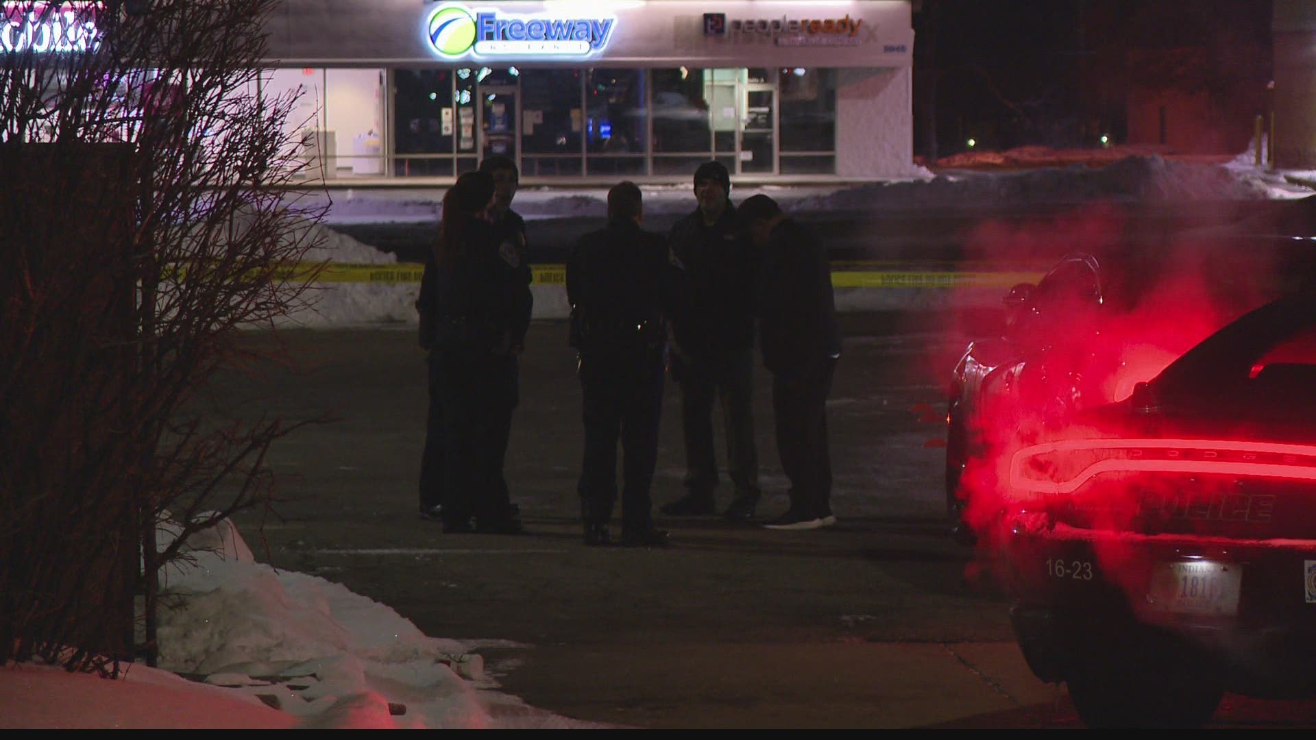 Police found a person who appeared to be shot around 4 a.m. Friday.