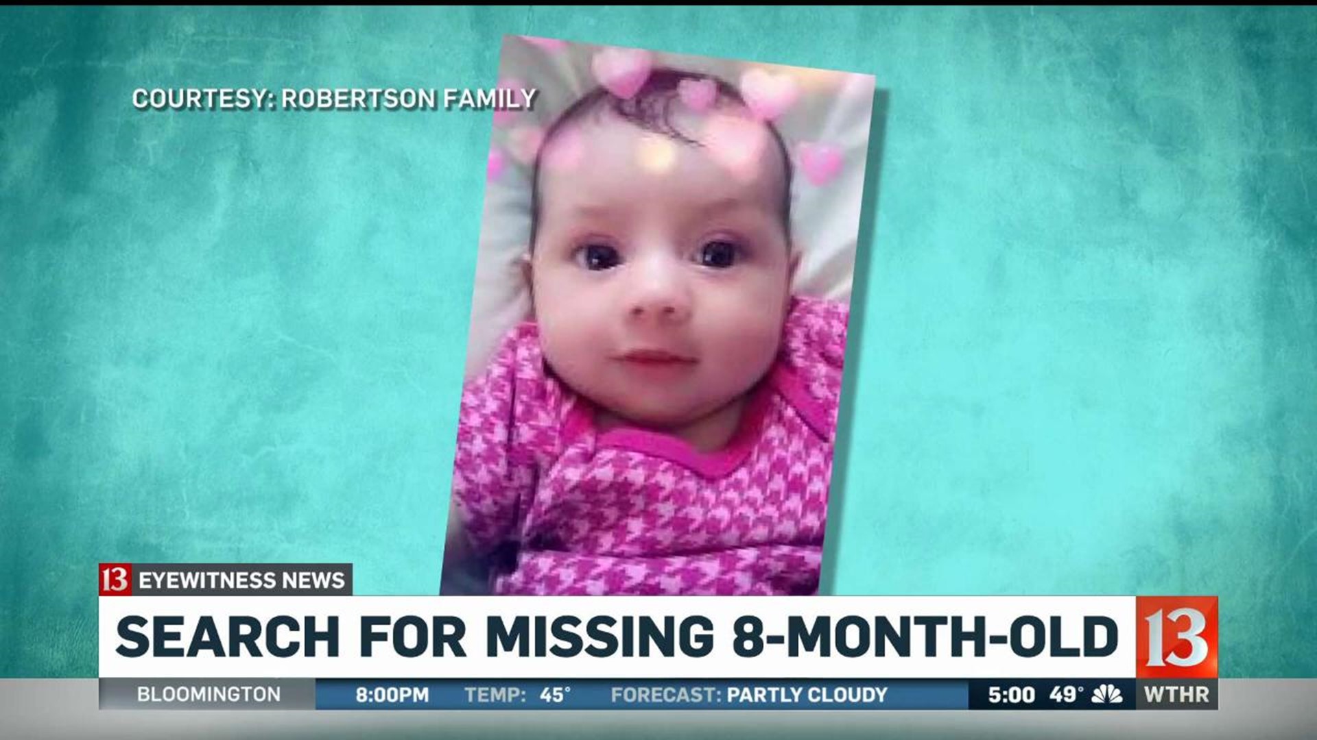 Mother pleas for return of missing baby