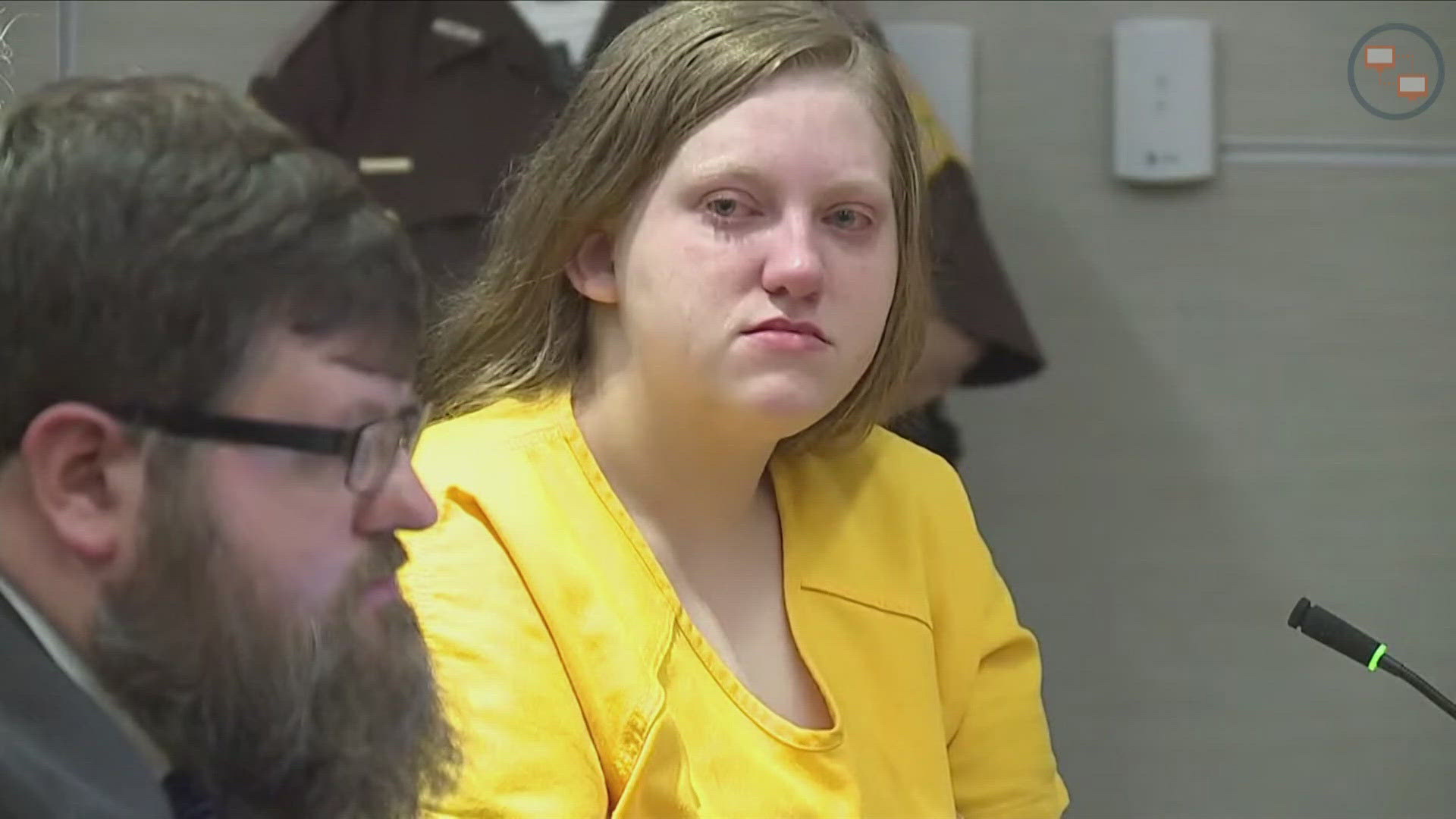 Amber Robertson pleaded guilty to one count of neglect, but her other three charges were dismissed.