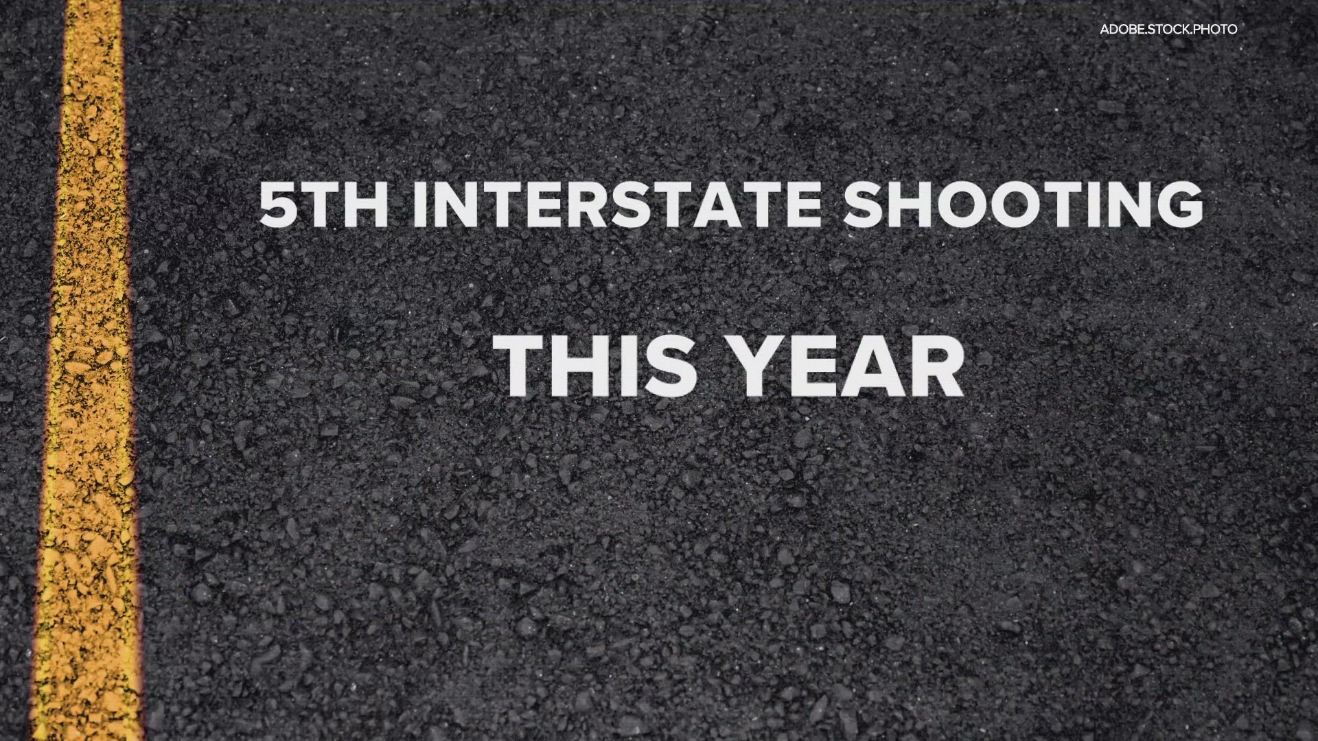 This latest road rage shooting marks the 5th this year on an interstate according to State Police.