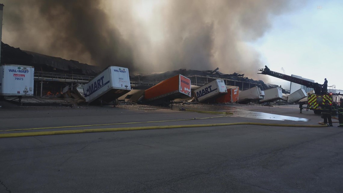 Walmart files tort claim related to Plainfield distribution center fire