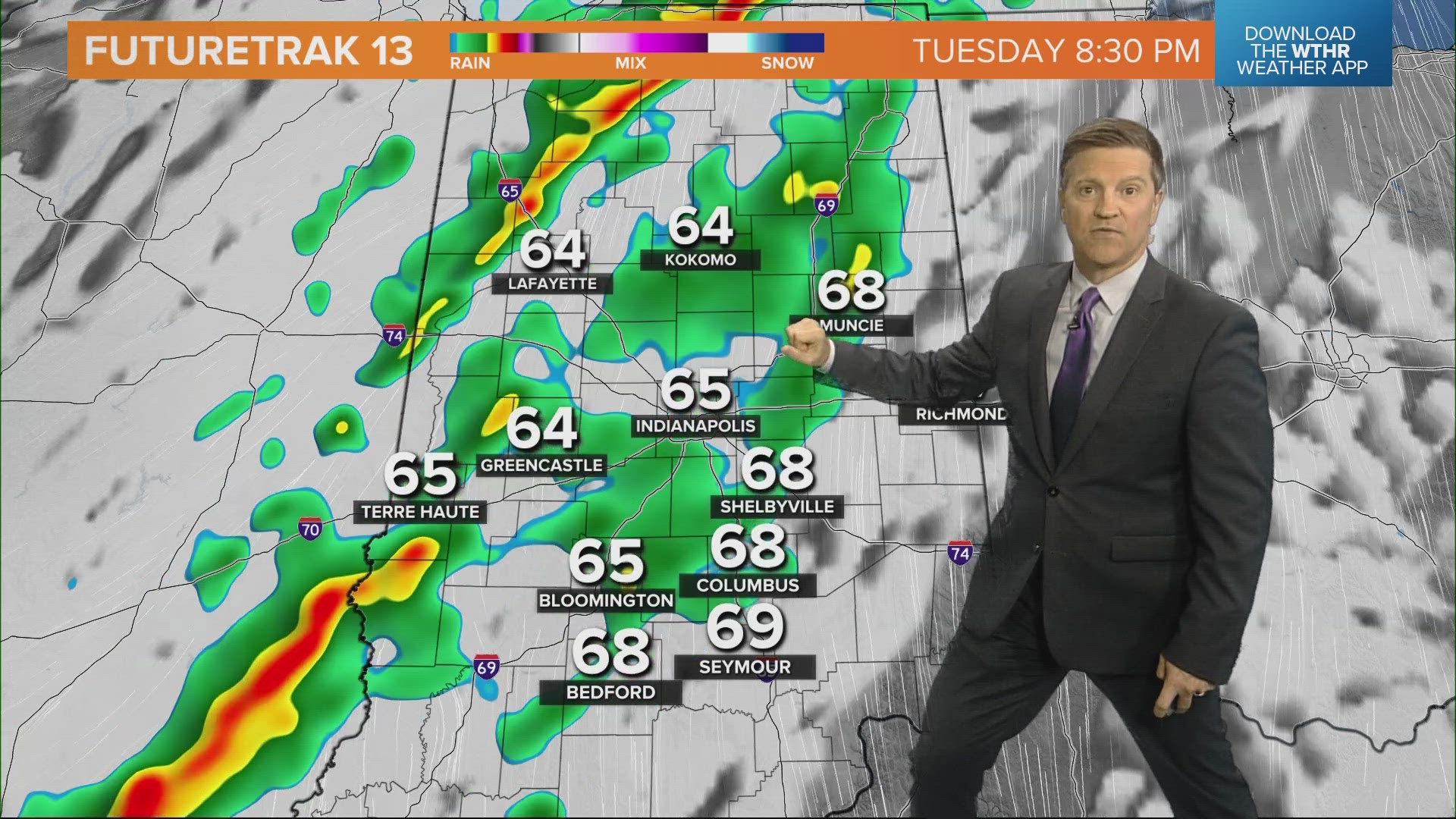 Live Doppler 13 midday forecast Tuesday, Nov. 5, 2024