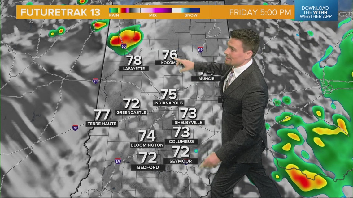 Timing out the final rounds of rain | Stunning, sunny weekend ahead for ...