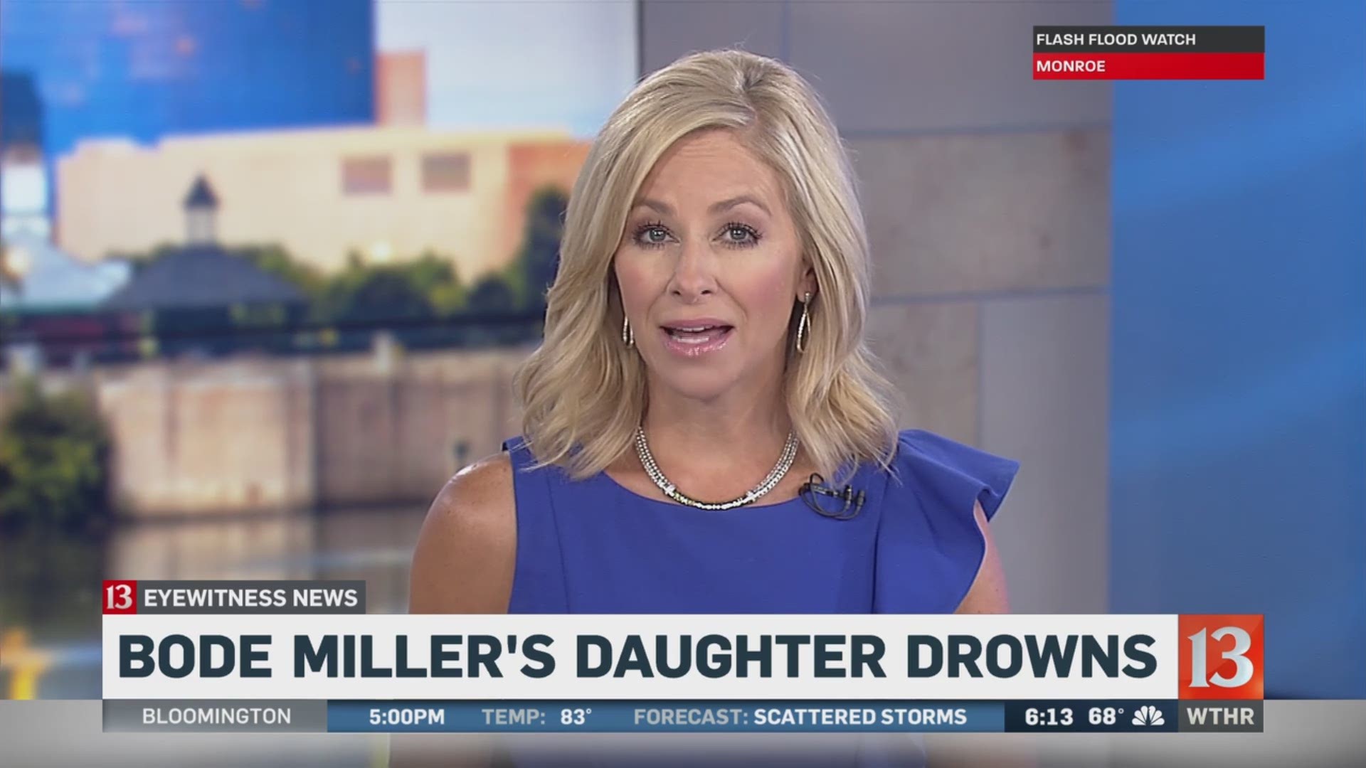 Bode Miller's daughter drowns