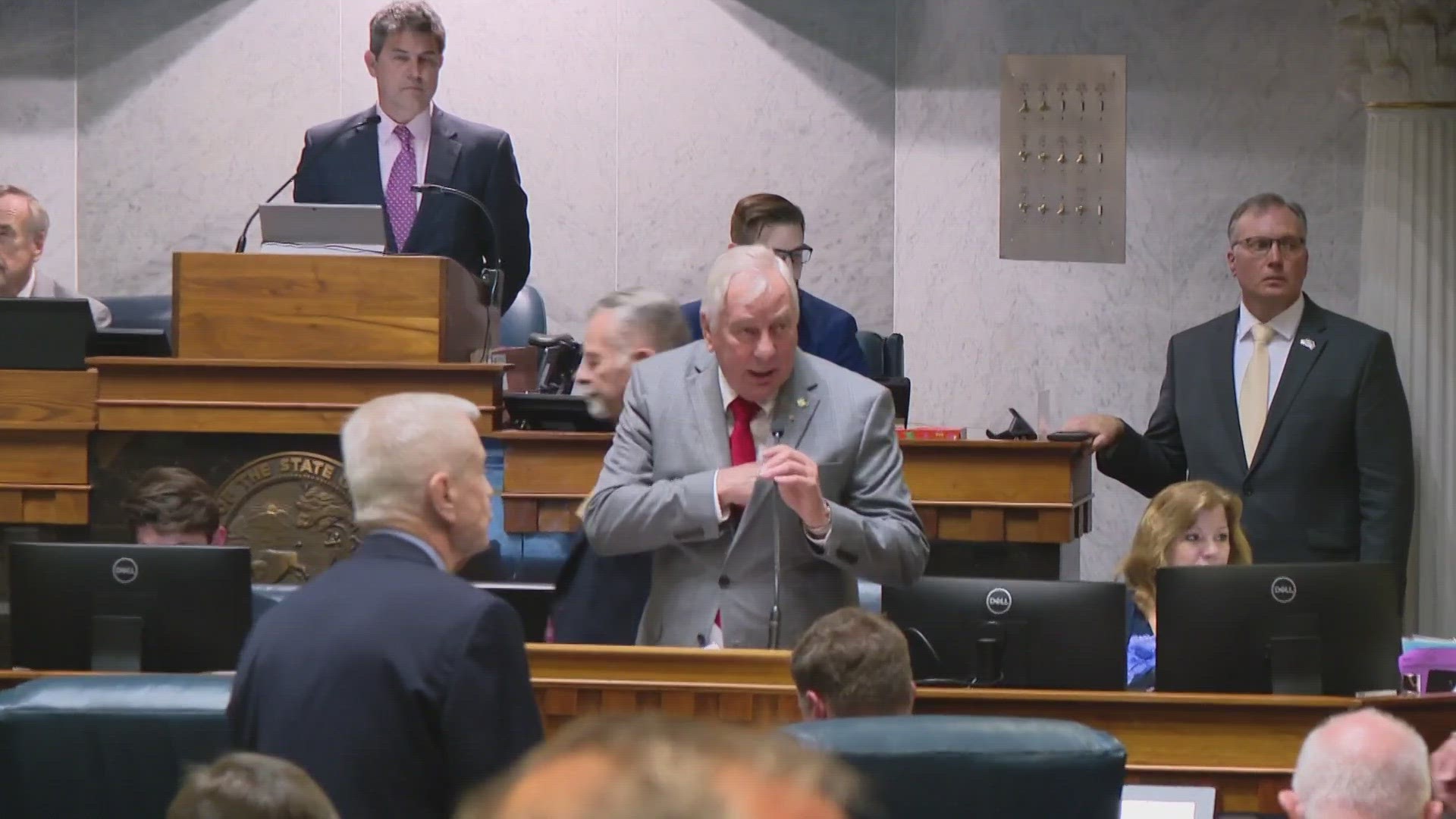 Hoosier Republican lawmakers just honored the NRA before its convention this weekend.