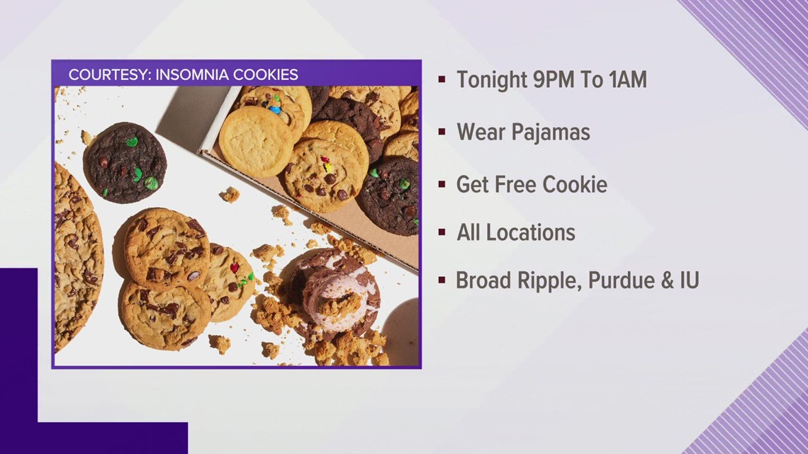 Insomnia Cookies Hosts Pajama Party Monday Night Wthr Com