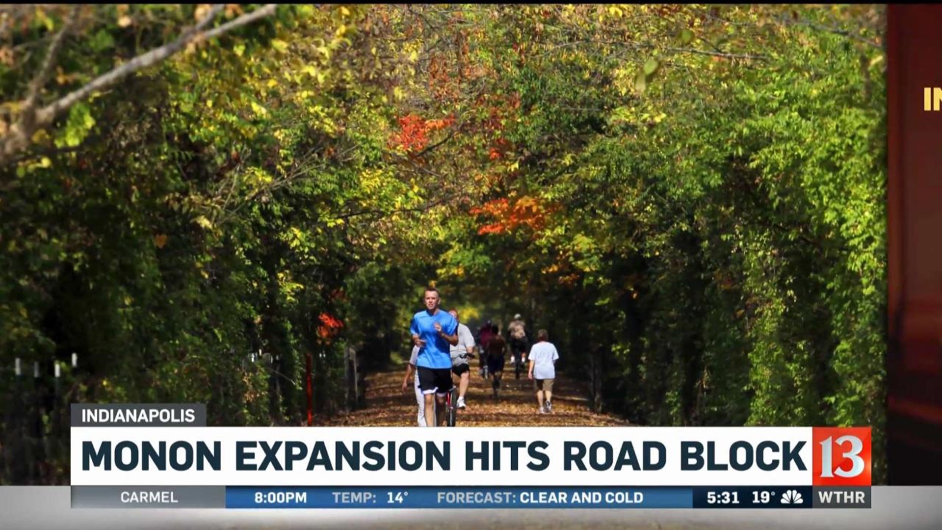 Monon expansion hits roadblock