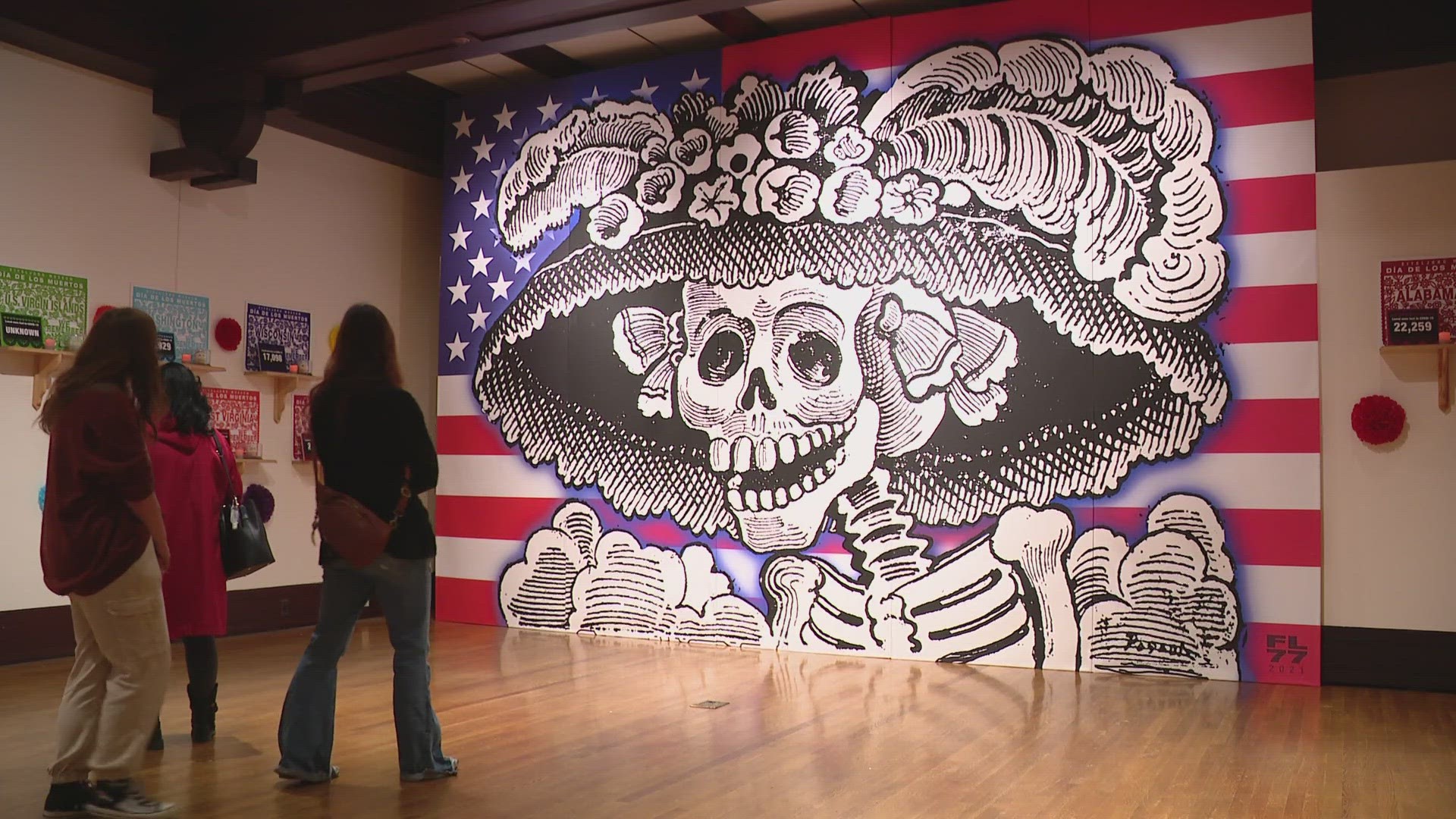 About 5,000 people were at the museum Saturday for the community Dia de los Muertos celebration day.