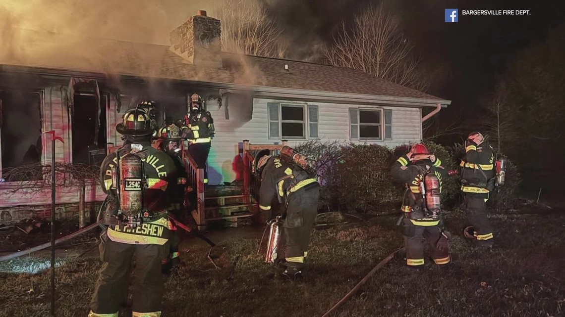 Christmas Eve fire destroys family's Bargersville home