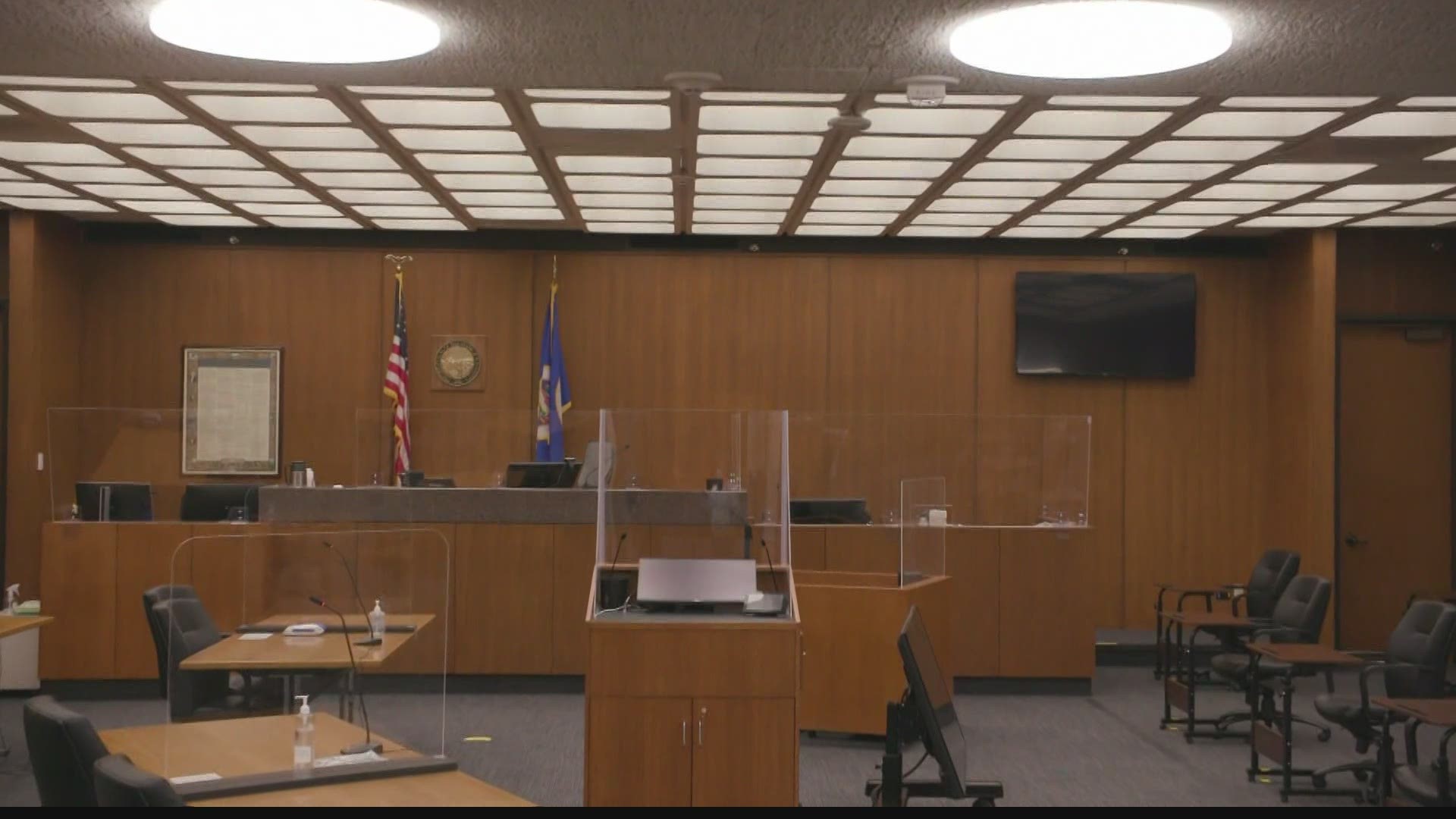 The judge in the case has denied a motion to fully sequester the jury in the Chauvin trial.