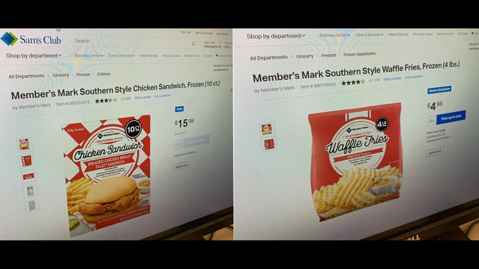 Sam's Club is selling ChickfilAstyle frozen meals