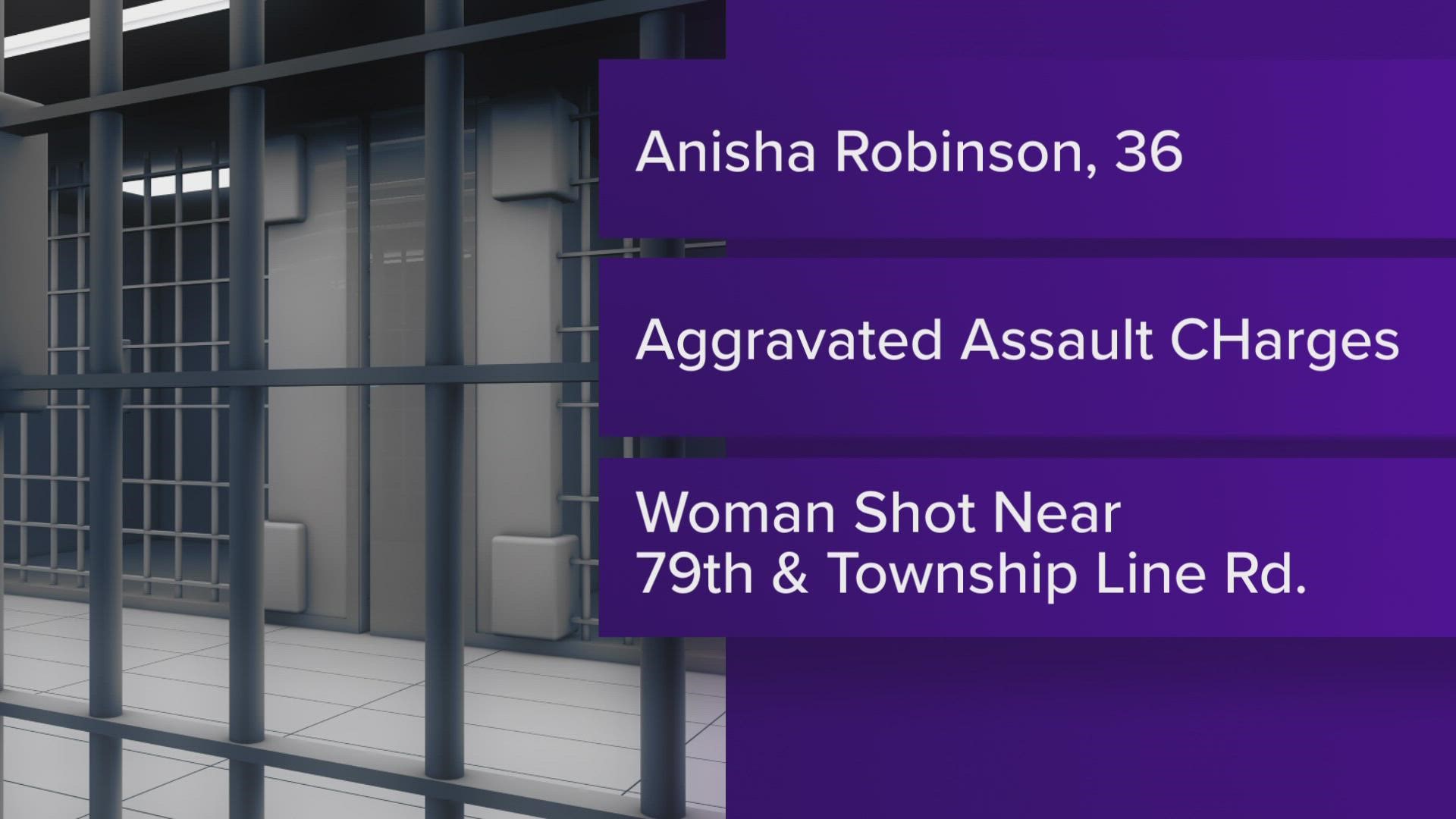 Police say help from the community led them to 36-year-old Anisha Robinson who was arrested for aggravated assault.