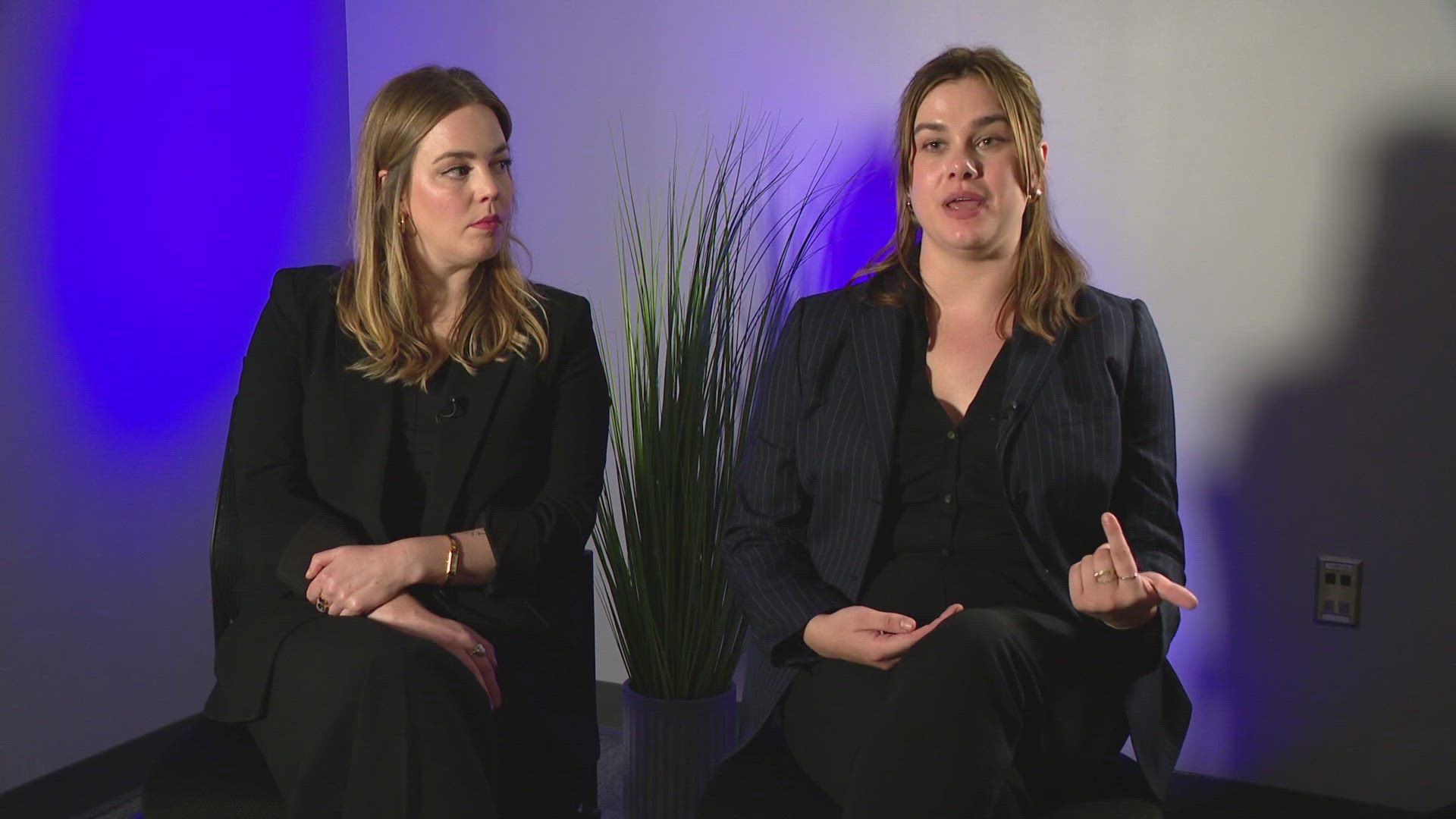 Lauren Roberts and Caroline Ellert share the harassment and abuse they allegedly endured from Mayor Hogsett's former chief deputy mayor Thomas Cook.