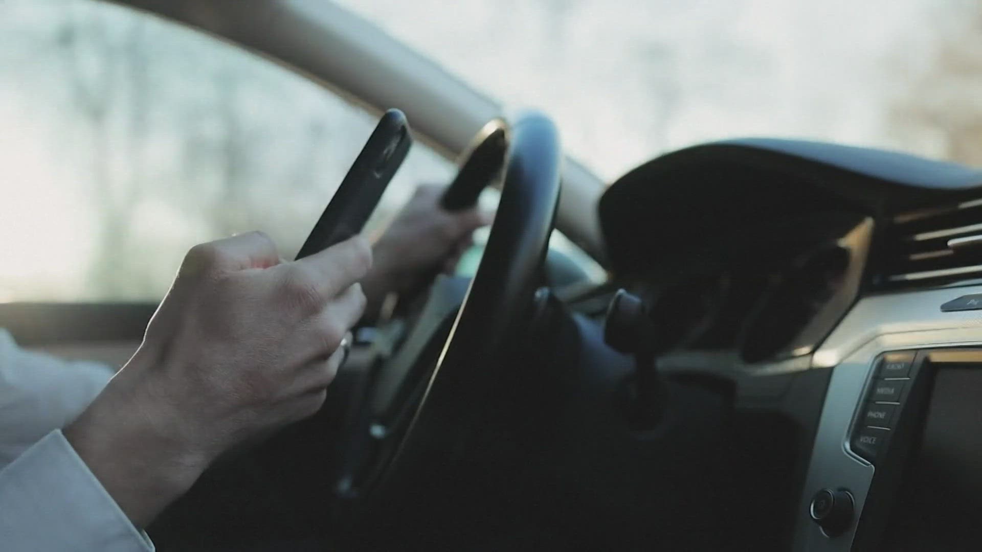 13News reporter Angelica Robinson talks with the Indiana State Police as they begin a crackdown on distracted driving in Indiana.