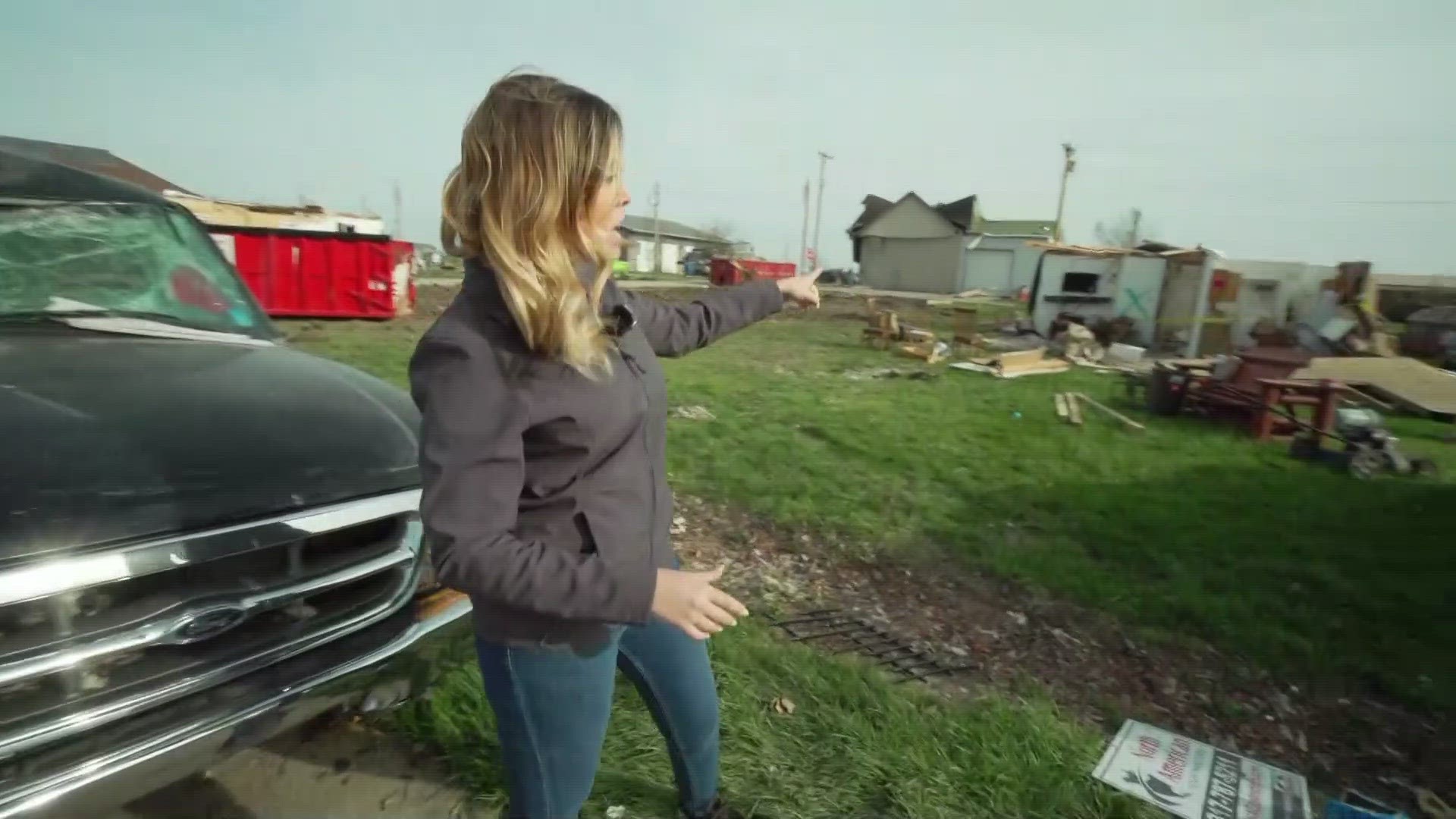 The Clark-Pleasant Community Schools Administration Building has become a one-stop-shop for tornado survivors needing resources.